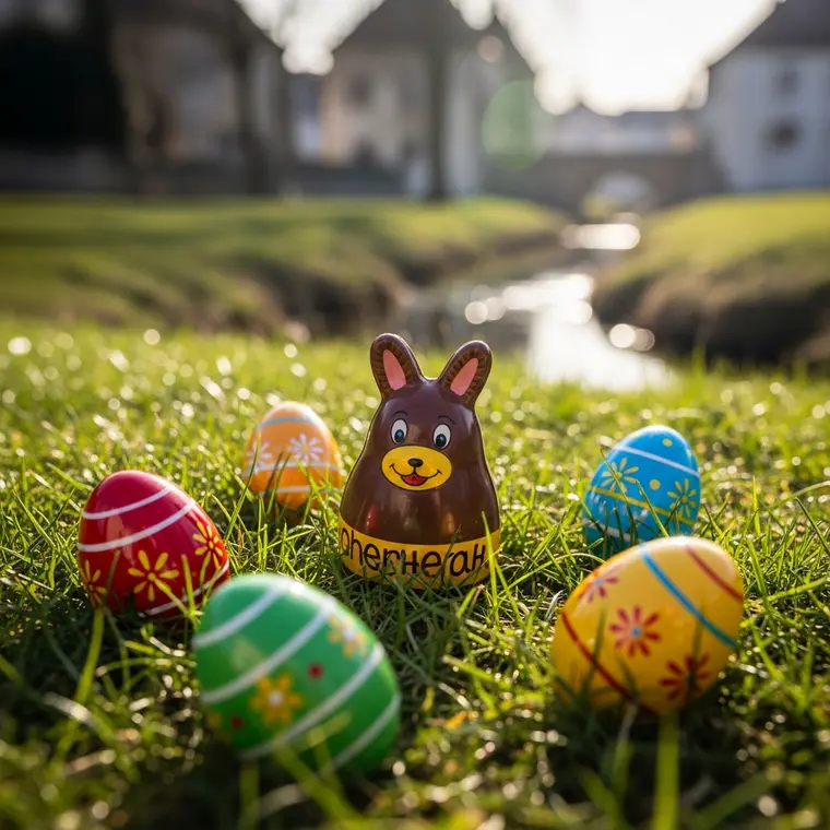 Symbolbild: 26. Ostereiersuche in Winzerla: 1.200 Überraschungen entlang der Wasserachse