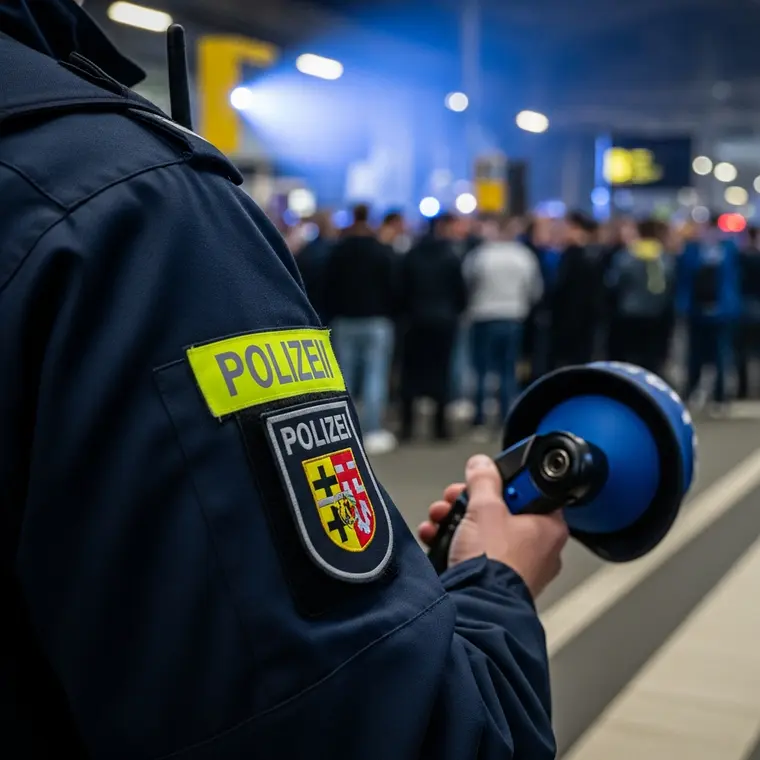 Symbolbild: Großeinsatz der Bundespolizei: Bilanz zur An- und Abreise beim Thüringenderby