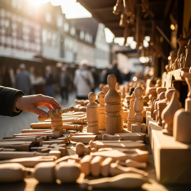 Symbolbild: 23. Thüringer Holzmarkt: Tausende Besucher strömen in die Jenaer Innenstadt