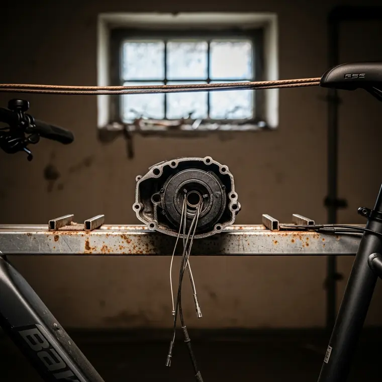 Symbolbild: 500-Euro-Schaden: Motor aus E-Bike im Fahrradkeller gestohlen