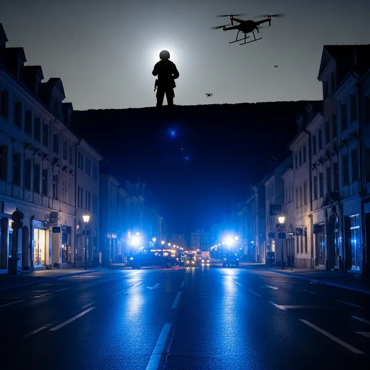 Symbolbild: Großeinsatz in Kunitz: Vermeintlich einsames Kind löst nächtliche Hubschrauber-Suche aus