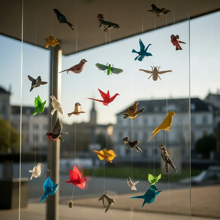 Symbolbild: Kunstprojekt am Glashaus: Bunte Rettung für Jenas Vögel