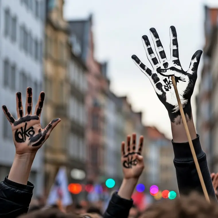 Symbolbild: Ostermarsch in Jena: Innenstadt am Donnerstag zeitweise gesperrt