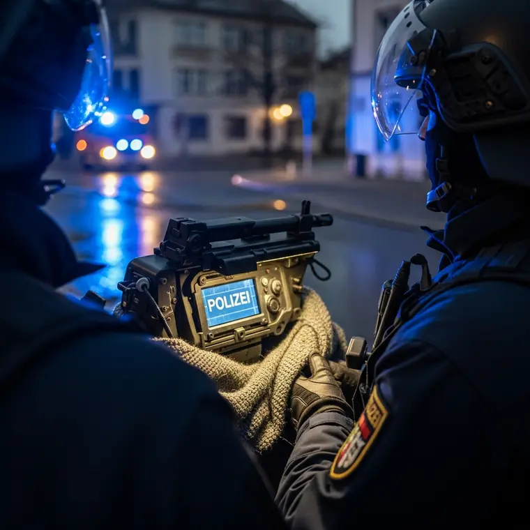 Symbolbild: Polizeieinsatz in Hermsdorf: 43-Jähriger schießt mit Softairwaffe aus dem Fenster