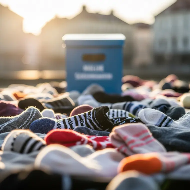 Symbolbild: Aktion für unheilbar Kranke: 15.000 Socken in Thüringen gesucht