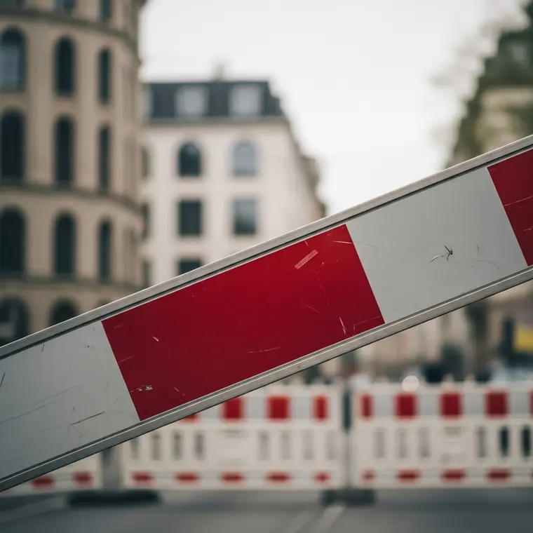 Symbolbild: Verkehrseinschränkungen in der Jenaer Innenstadt: Holzmarkt sorgt am Wochenende für Sperrungen