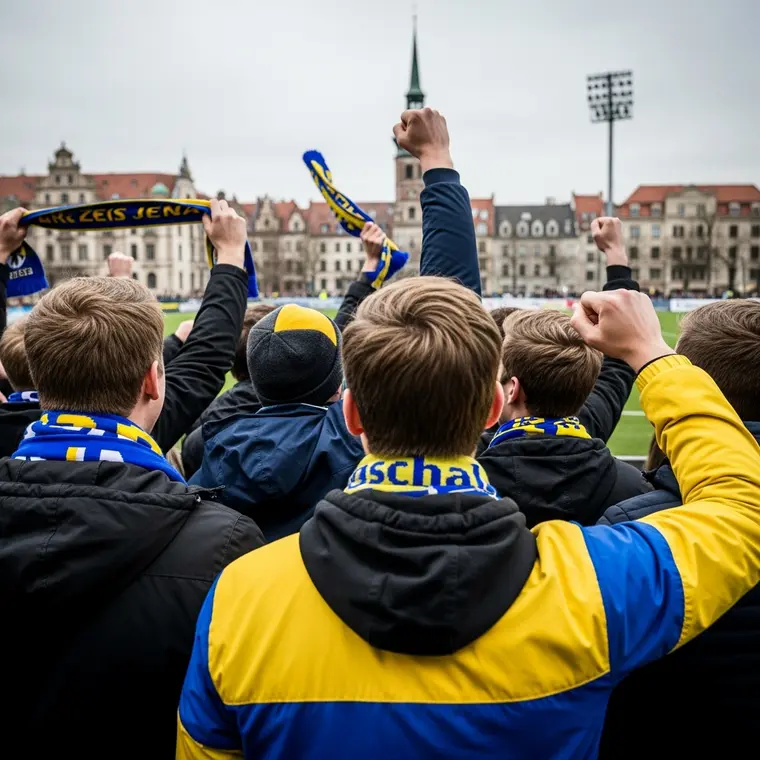 Symbolbild: Spitzenreiter: FC Carl Zeiss Jena erobert Tabellenführung und setzt Lok Leipzig unter Druck
