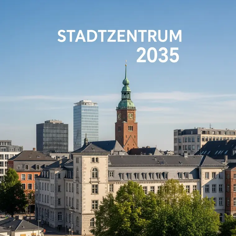 Symbolbild: Zukunft des Jenaer Zentrums: Stadt stellt neue „Innenstadtvision 2035“ vor