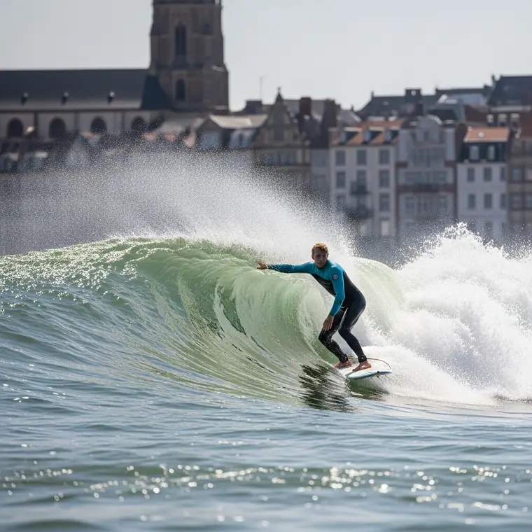Symbolbild: Stadtrat prüft "SaaleWelle": Kommt eine Surf-Welle nach Jena?