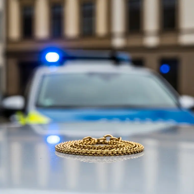 Symbolbild: Trickdiebstahl in Jena-Lobeda: Unbekannte stiehlt 91-Jähriger eine Goldkette