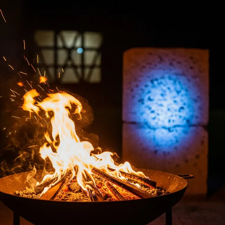 Symbolbild: Unfall mit Spiritus in Schlöben: 14-Jährige an Feuerschale schwer verletzt