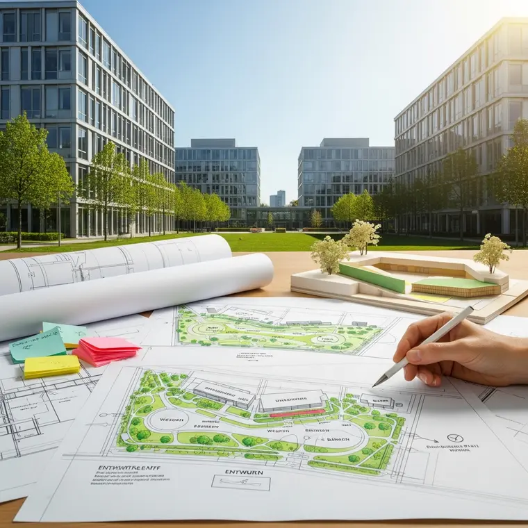 Symbolbild: Bürgerbeteiligung am Ernst-Abbe-Platz: Ideen für einen grüneren Campus-Treffpunkt gesucht