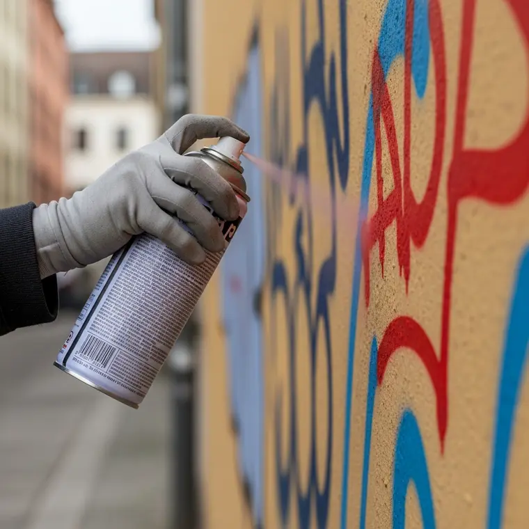 Symbolbild: Sachbeschädigung in Jenaer Innenstadt: Mehrere Graffiti in der Neugasse hinterlassen