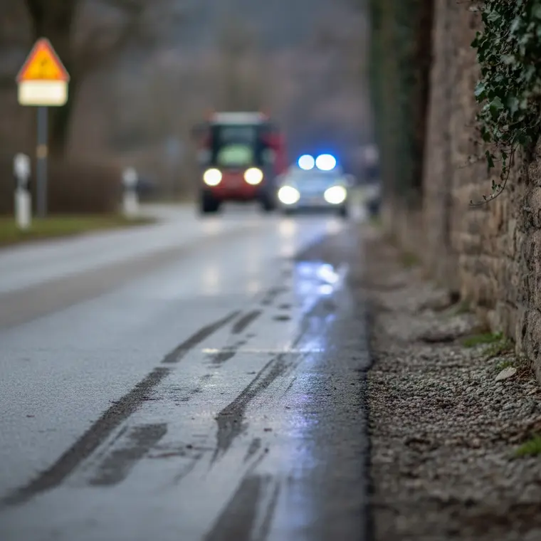 Symbolbild: Güllespur auf L1372 schnell beseitigt: Akute Gefahr für Motorrad- und Radfahrer gebannt