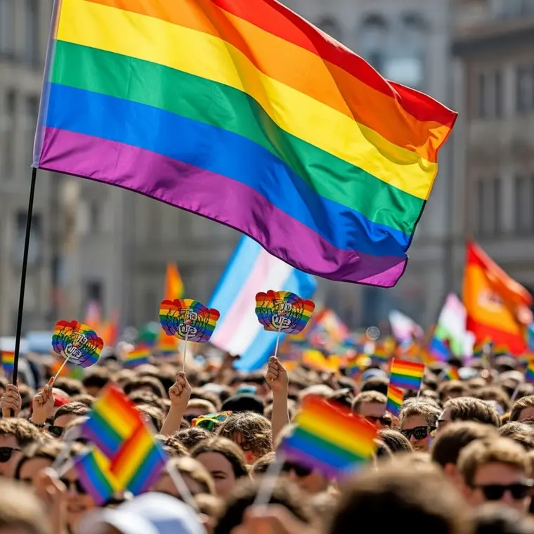 Symbolbild: Jena feiert größten CSD Thüringens: 4.000 Menschen setzen historisches Zeichen