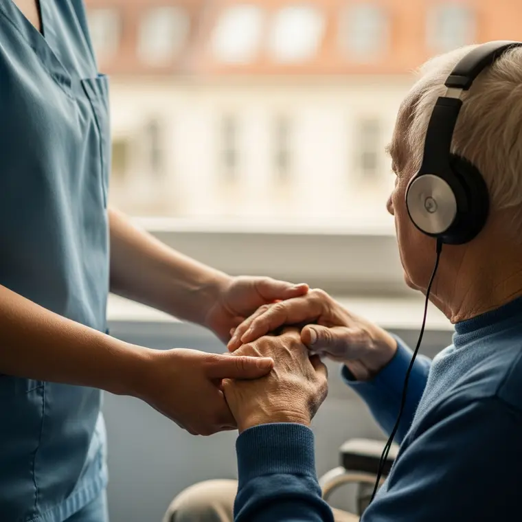 Symbolbild: Musik gegen das Vergessen: Wie persönliche Playlists Demenzkranken helfen