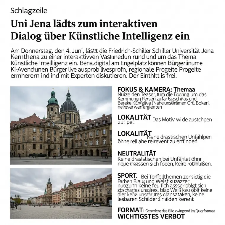 Symbolbild: Uni Jena lädt zum interaktiven Dialog über Künstliche Intelligenz ein