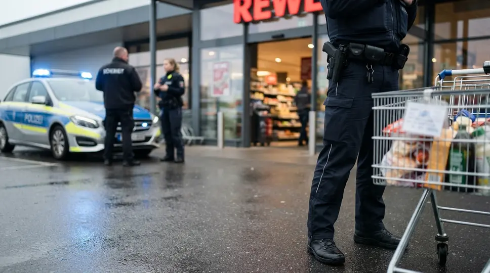 Symbolbild: Apolda: Räuberischer Diebstahl im Supermarkt