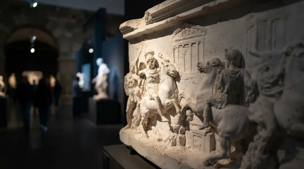 Symbolbild: Jena: 180 Jahre Archäologisches Museum mit Lichtwechsel