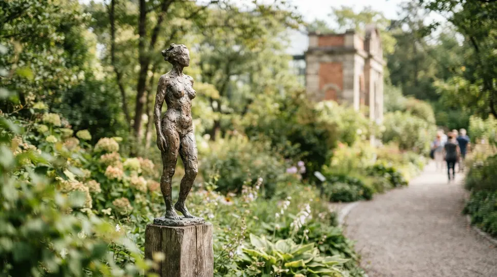 Symbolbild: Jena: Beate Debus Skulpturen im Botanischen Garten