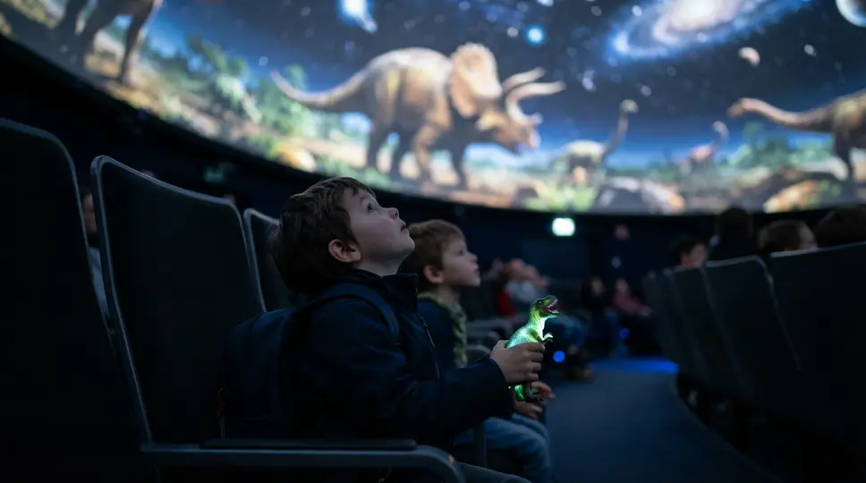 Symbolbild: Dino-Show im Planetarium Jena: Abenteuer für Familien