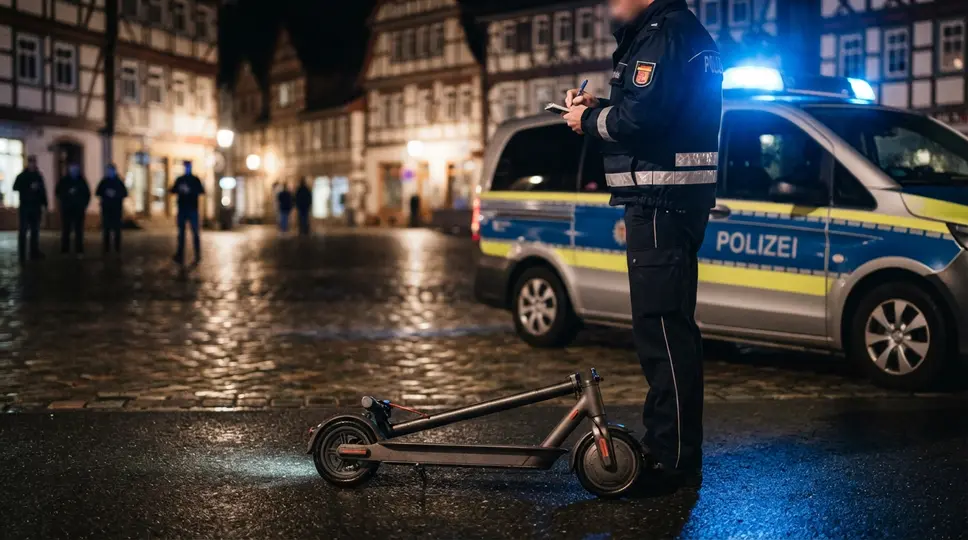 Symbolbild: Eisenberg: Mit 1,62 Promille auf E-Scooter erwischt