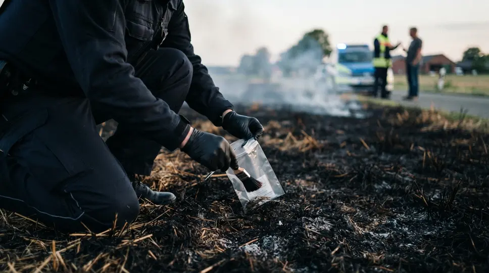 Symbolbild: Feldbrand bei Neumark: Verdacht auf Brandstiftung