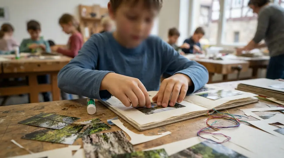 Symbolbild: Ferienworkshop in Jena: Fotoalbum für Kinder gestalten
