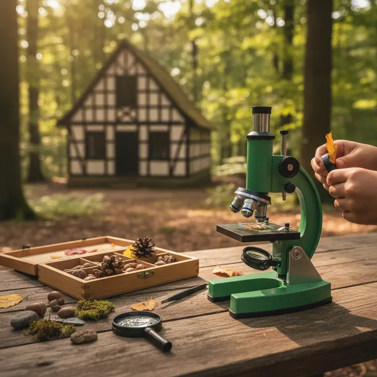 Symbolbild: Ferienworkshops im forum natura: Mikroskopie und Waldgeschichte erleben