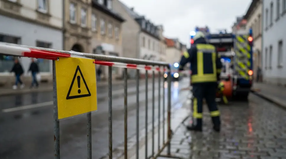 Symbolbild: Gasleck in Jena-Zwätzen: Anwohner sollen Fenster schließen