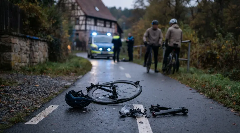 Symbolbild: Ilmtal-Radweg: Zwei Radfahrer bei Unfall verletzt