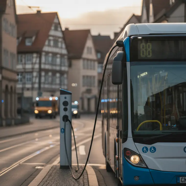 Symbolbild: Jena stellt Weichen: Busverkehr wird komplett elektrisch
