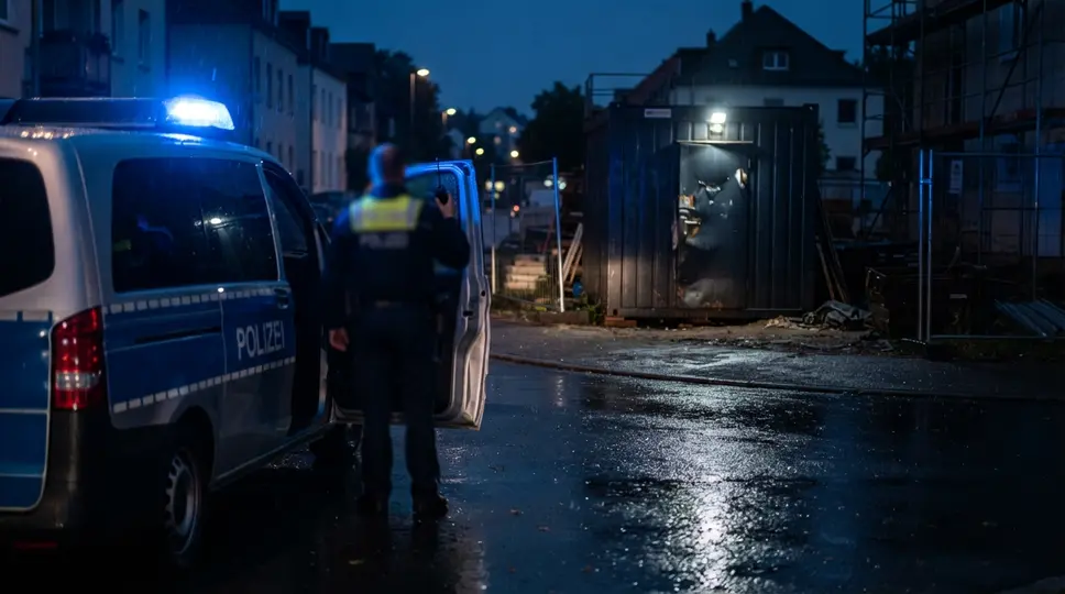 Symbolbild: Jena-Lobeda: Einbruch in Baucontainer