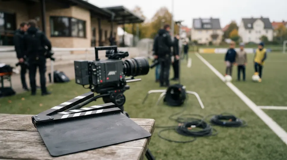 Symbolbild: Jena: Neuer Thüringenkrimi entsteht am Fußballplatz