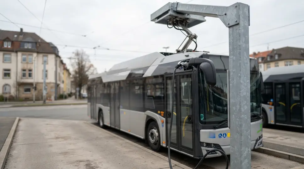 Symbolbild: Jena: Stadtrat beschließt elektrische Busflotte