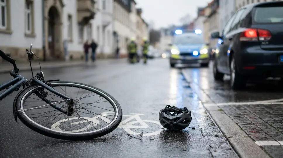 Symbolbild: Jena: Unfall in Karl-Liebknecht-Straße verletzt Radfahrer
