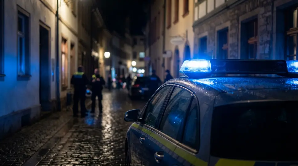 Symbolbild: Jena: Familie in der Zwätzengasse mit Tonwaffe bedroht
