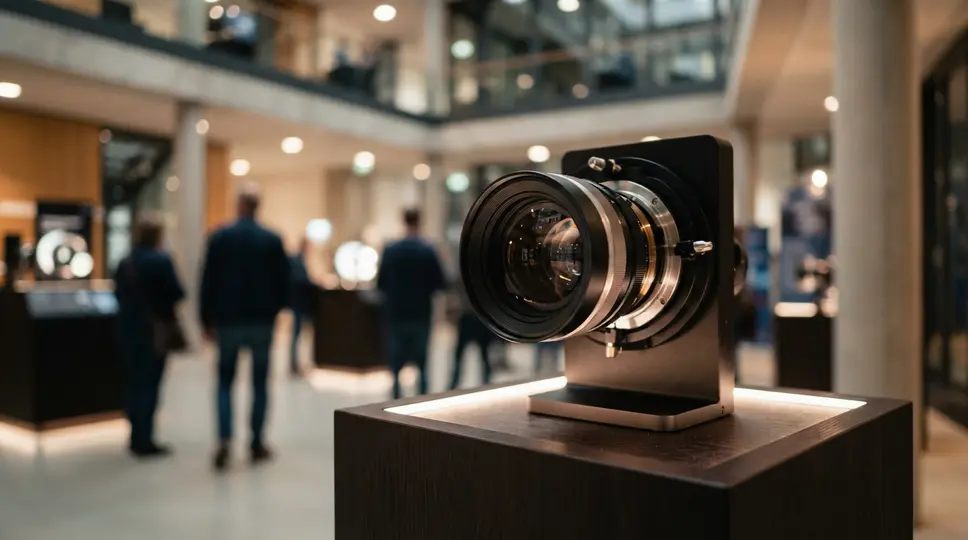Symbolbild: Jenoptik-Ausstellung 'Experience More Light' in Jena