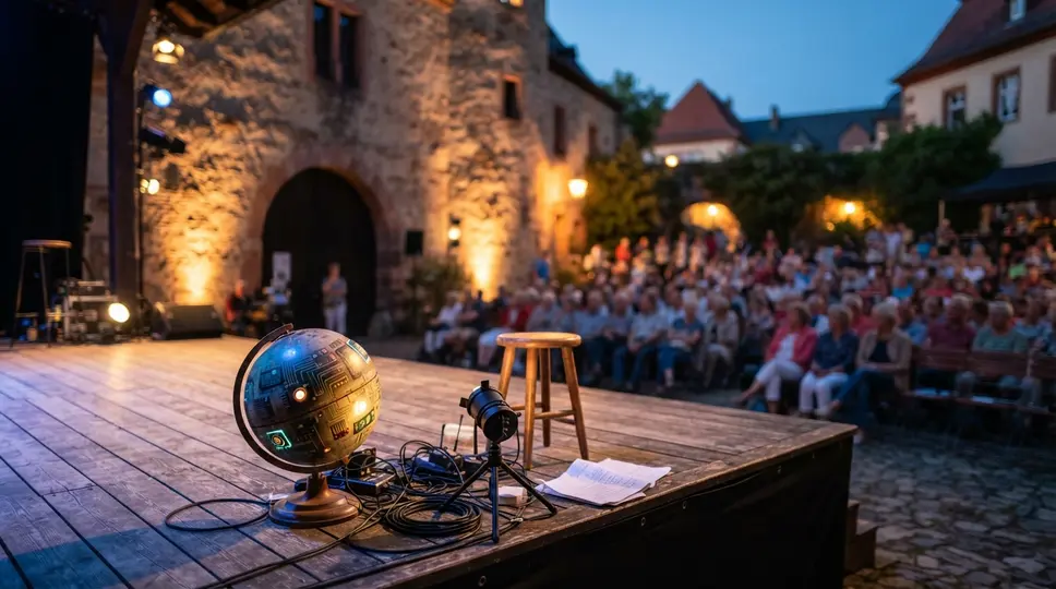 Symbolbild: „KI Royale“ startet im Burghoftheater Kapellendorf