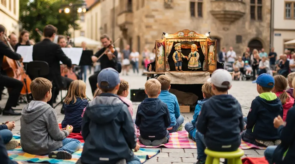 Symbolbild: Kinderarena in Jena: Märchenspiel der STÜBAphilharmonie