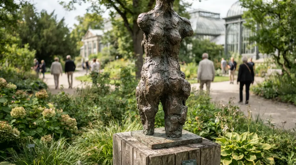 Symbolbild: Jena: Kunstausstellung im Botanischen Garten eröffnet