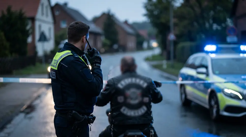 Symbolbild: Polizei Jena: Kontrollen bei Rockerclub in Nohra