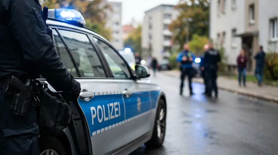 Symbolbild: Polizeieinsatz in Jena-Lobeda nach Bedrohung
