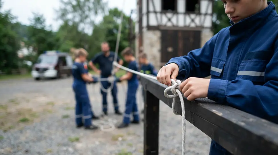 Symbolbild: Jena: Sommercamp fördert Feuerwehr-Nachwuchs