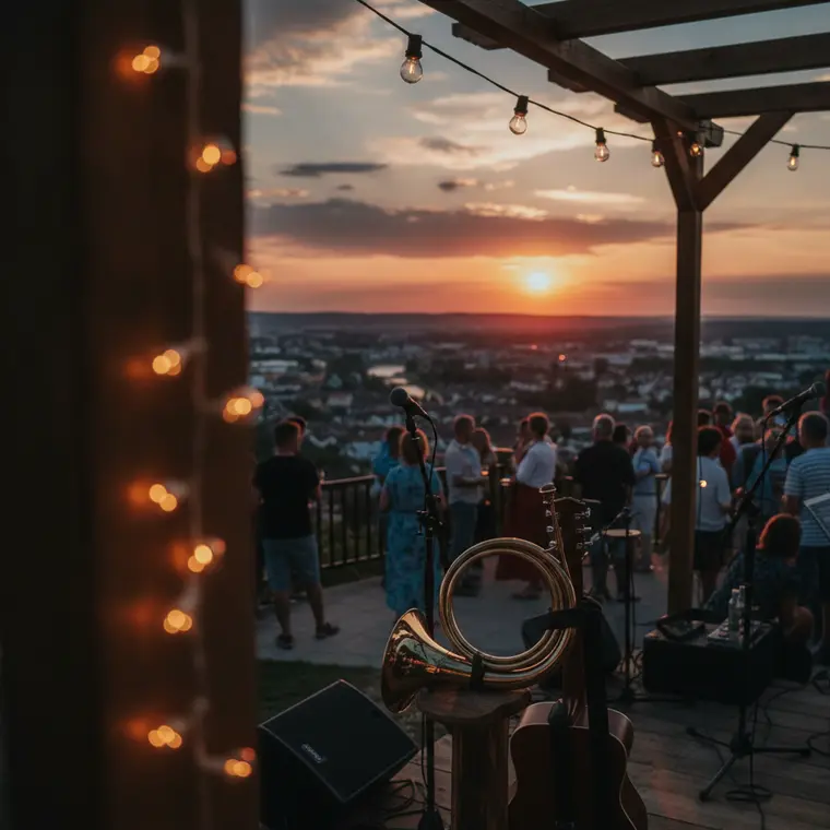 Symbolbild: Sommerfest auf dem Jenzig: Live-Musik und Panoramablick über Jena