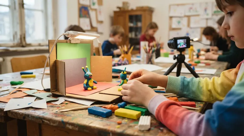 Symbolbild: Jena: Trickfilm-Ferienworkshop für Kinder