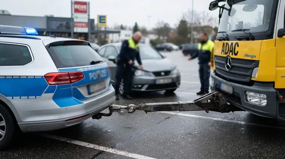 Symbolbild: Unfall in Hermsdorf: 10.000 Euro Schaden auf Parkplatz