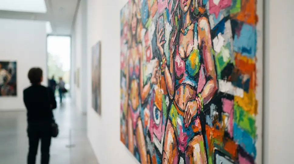 Symbolbild: Jena: Zohar Fraiman in der Kunstsammlung