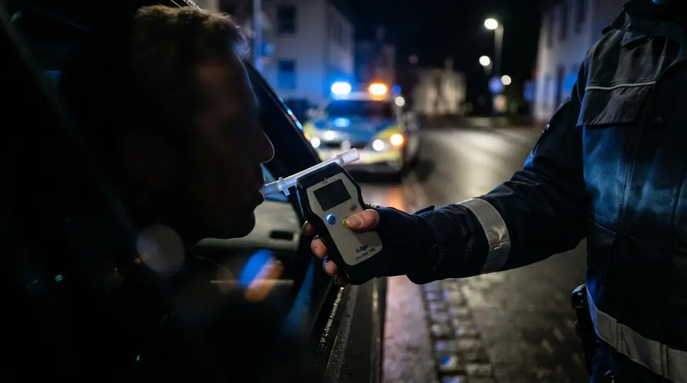 Symbolbild: Apolda: Autofahrer mit 2,55 Promille gestoppt