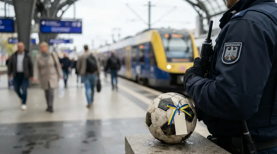 Symbolbild: Thüringenderby: Bundespolizei zieht positive Bilanz